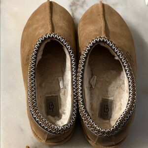 UGG Tan Suede Slip-Ons